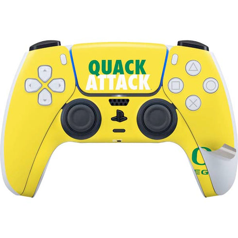 University of Oregon Quack Attack PS5 Pro Disk Bundle Skin