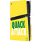 University of Oregon Quack Attack PS5 Pro Disk Console Skin
