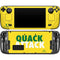 University of Oregon Quack Attack Steam Deck Handheld Gaming Computer OLED Skin