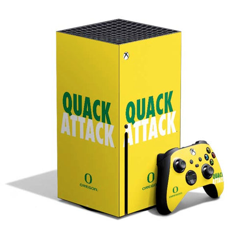 University of Oregon Quack Attack Xbox Series X Bundle Skin