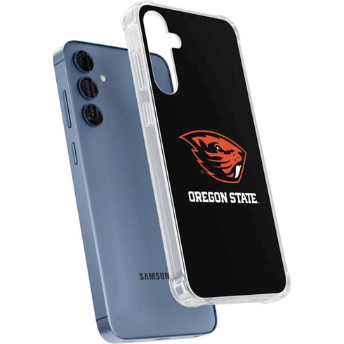 Oregon State University Beavers Galaxy A55 5G Clear Case