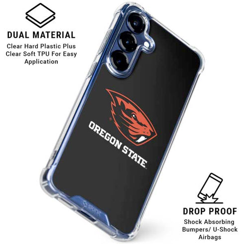 Oregon State University Beavers Galaxy S25 Plus Clear Case