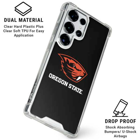 Oregon State University Beavers Galaxy S25 Ultra Clear Case