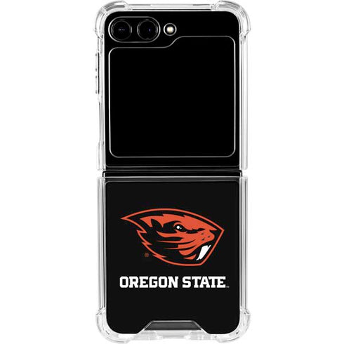 Oregon State University Beavers Galaxy Z Flip6 Clear Case