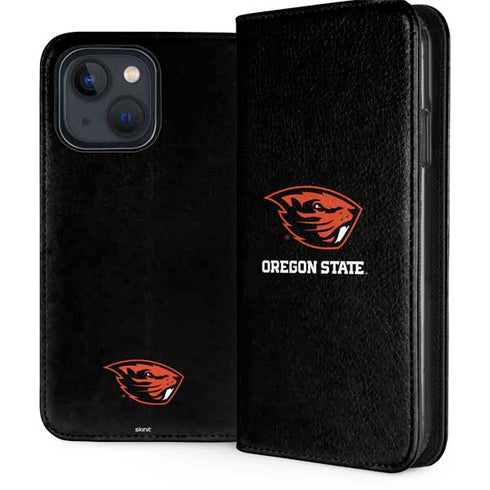 Oregon State University Beavers iPhone 14 Folio Case