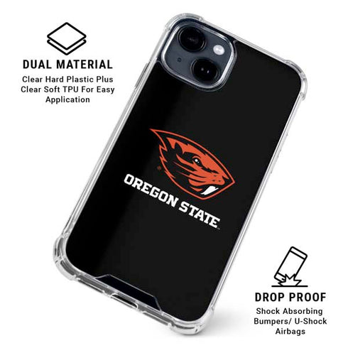 Oregon State University Beavers iPhone 15 Clear Case