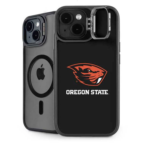 Oregon State University Beavers iPhone 15 Plus Kickstand Case