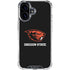 Oregon State University Beavers iPhone 16 Plus Clear Case
