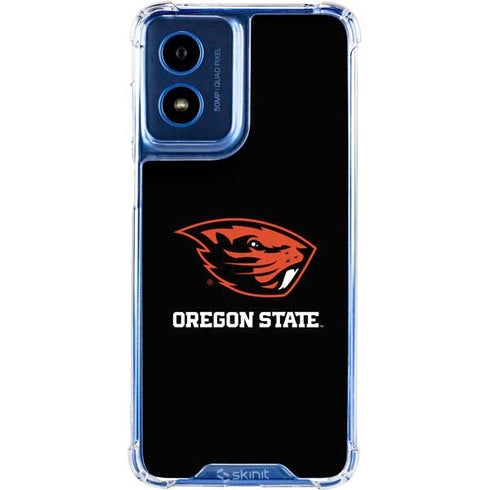 Oregon State University Beavers Moto G 5G (2024) Clear Case