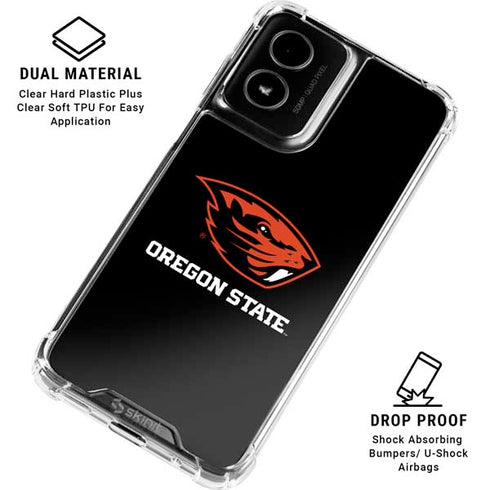 Oregon State University Beavers Moto G Power 5G (2024) Clear Case