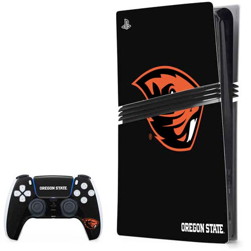 Oregon State University Beavers PS5 Pro Bundle Skin