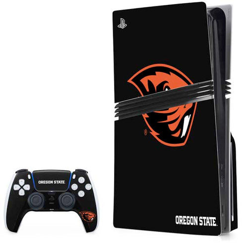 Oregon State University Beavers PS5 Pro Disk Bundle Skin