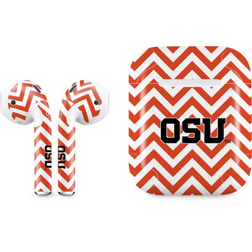 Oregon State University Chevron Apple AirPods Skin
