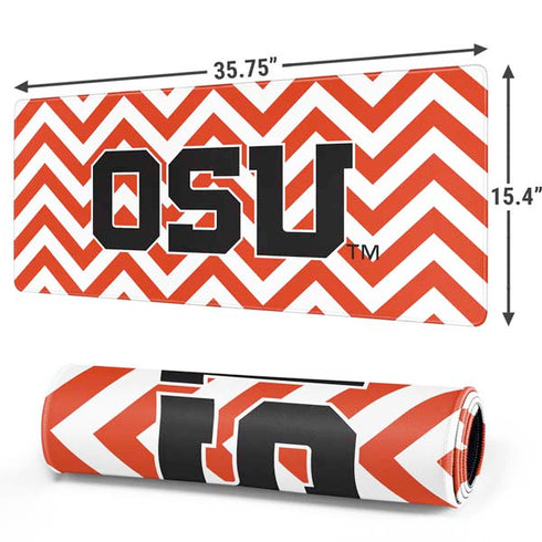 Oregon State University Chevron Gaming Mouse Pad