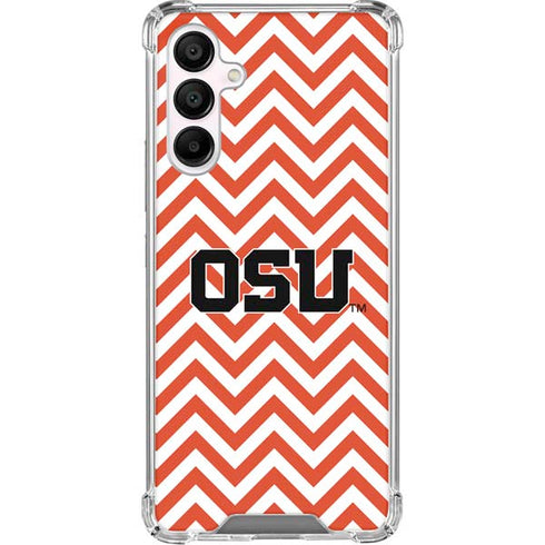 Oregon State University Chevron Galaxy A16 5G Clear Case