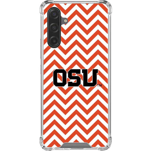 Oregon State University Chevron Galaxy A17 Clear Case