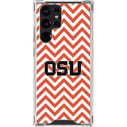 Oregon State University Chevron Galaxy S23 Ultra Clear Case