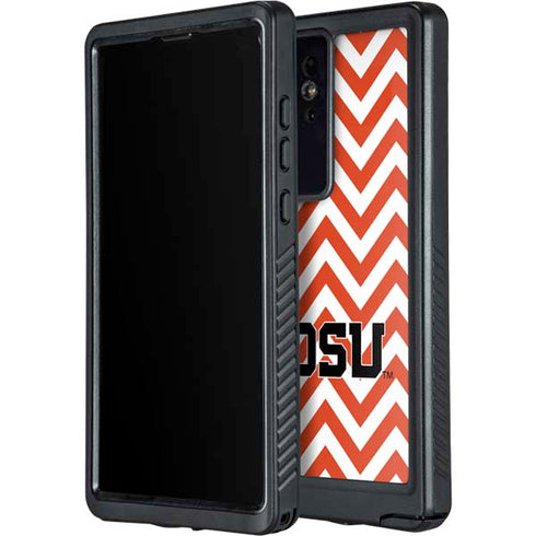 Oregon State University Chevron Galaxy S24 Ultra Waterproof Case