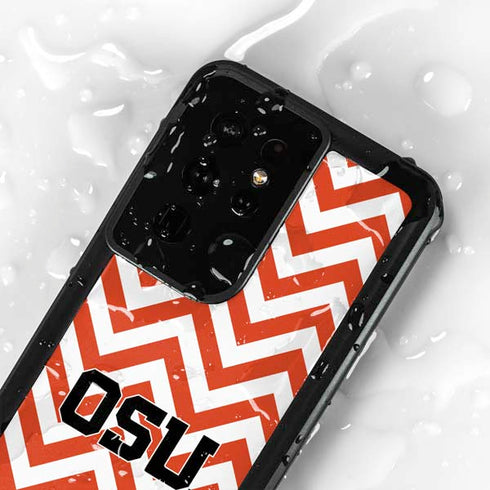 Oregon State University Chevron Galaxy S24 Ultra Waterproof Case