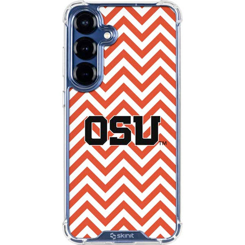 Oregon State University Chevron Galaxy S25 Plus Clear Case