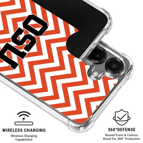 Oregon State University Chevron Galaxy S26 Plus Clear Case