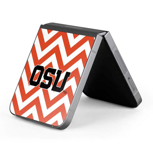 Oregon State University Chevron Galaxy Z Flip6 Skin