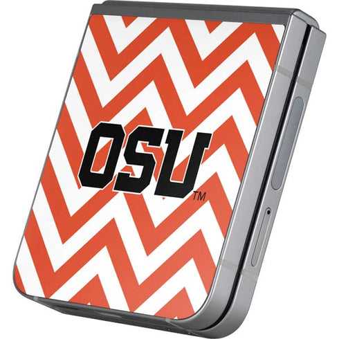 Oregon State University Chevron Galaxy Z Flip6 Skin