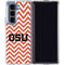 Oregon State University Chevron Galaxy Z Fold5 5G Clear Case