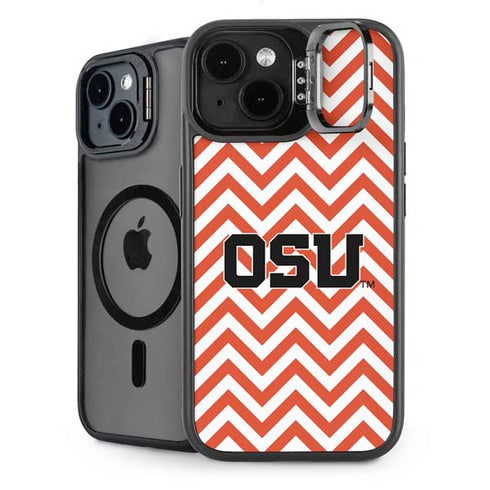 Oregon State University Chevron iPhone 14 Plus Kickstand Case