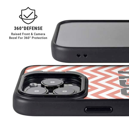 Oregon State University Chevron iPhone 14 Pro Max Kickstand Case