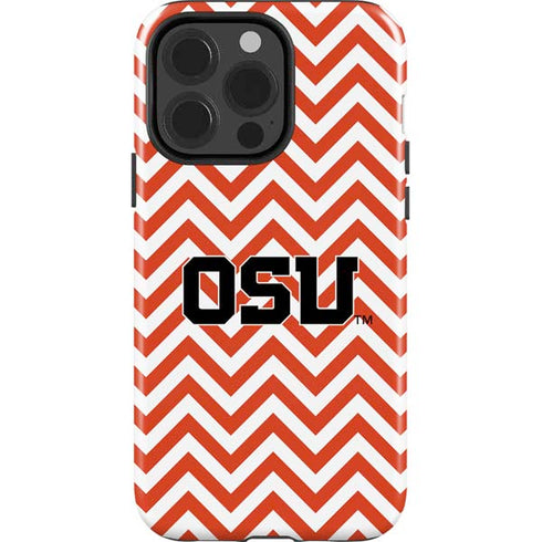 Oregon State University Chevron iPhone 15 Pro Impact Case