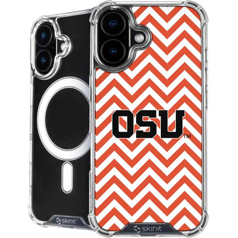 Oregon State University Chevron iPhone 16 MagSafe Case
