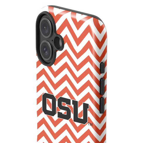 Oregon State University Chevron iPhone 16 Plus Impact Case