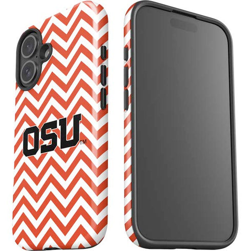 Oregon State University Chevron iPhone 16 Plus Impact Case