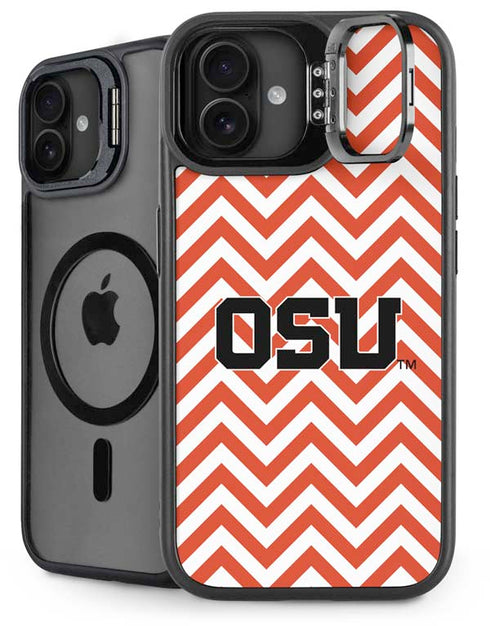Oregon State University Chevron iPhone 16 Plus Kickstand Case
