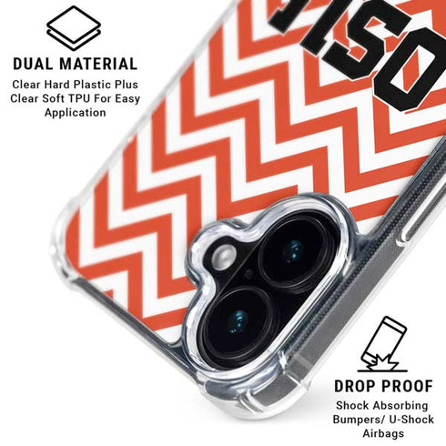 Oregon State University Chevron iPhone 16 Plus MagSafe Case