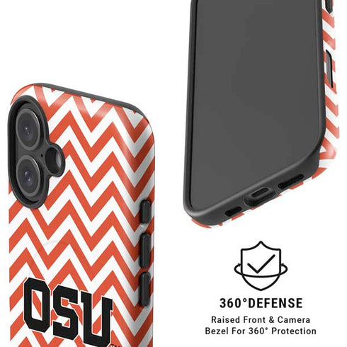Oregon State University Chevron iPhone 16 Plus Magsafe Impact Case