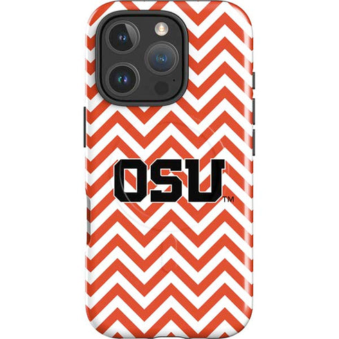 Oregon State University Chevron iPhone 16 Pro Magsafe Impact Case
