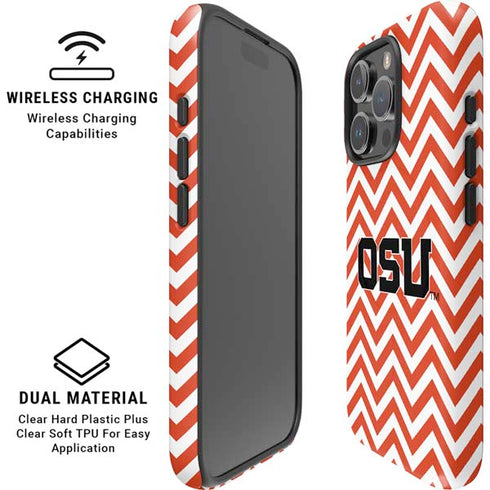 Oregon State University Chevron iPhone 16 Pro Magsafe Impact Case