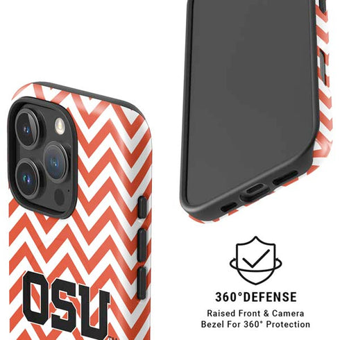 Oregon State University Chevron iPhone 16 Pro Max Magsafe Impact Case