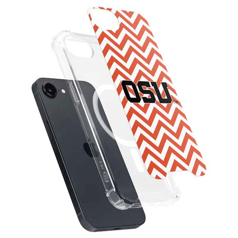 Oregon State University Chevron iPhone 16e MagSafe Case