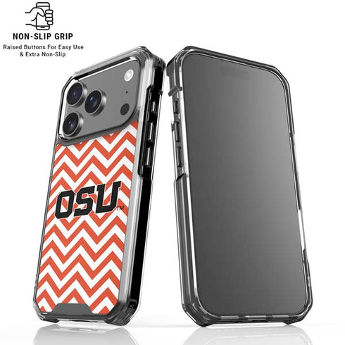Oregon State University Chevron iPhone 18 Pro Clear Case