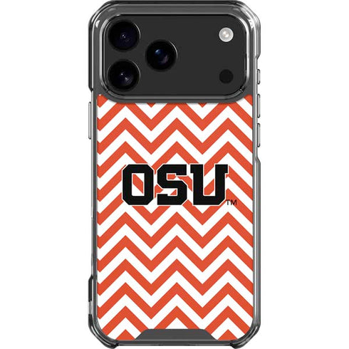Oregon State University Chevron iPhone 18 Pro Max Clear Case