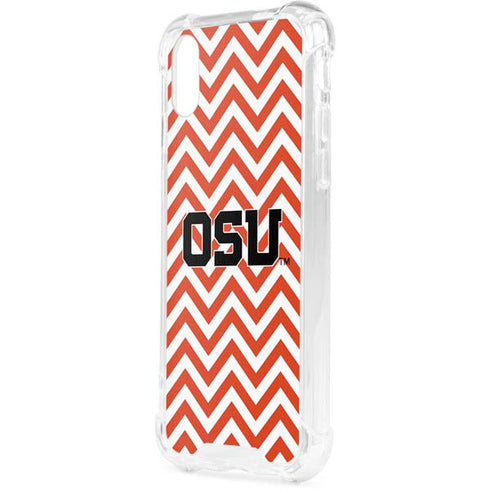 Oregon State University Chevron iPhone XS Clear Case