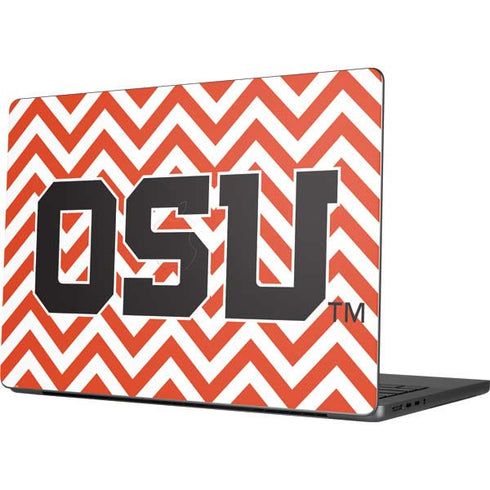 Oregon State University Chevron Apple MacBook Pro 14-inch Skin