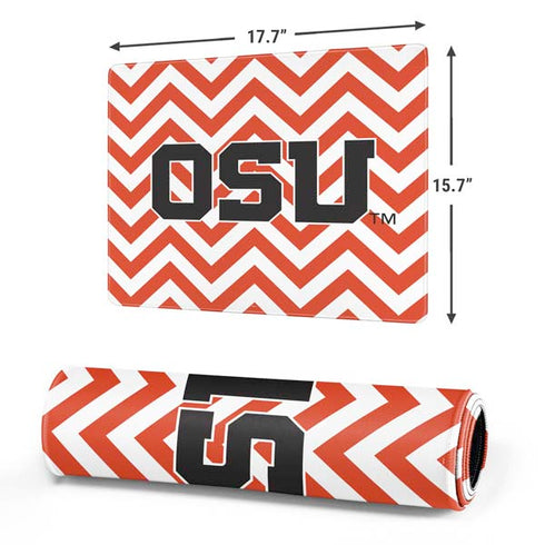 Oregon State University Chevron Gaming Mouse Pad