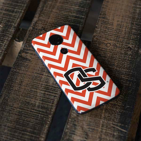 Oregon State University Chevron Moto E5 Plus Skin