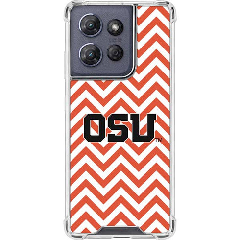 Oregon State University Chevron Moto G Play 5G (2025) Clear Case