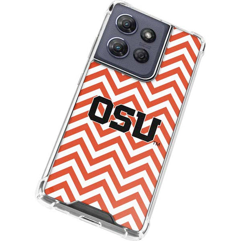Oregon State University Chevron Moto G Play 5G (2025) Clear Case
