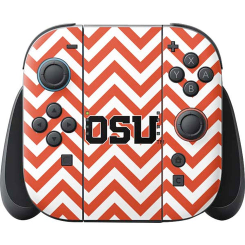 Oregon State University Chevron Nintendo Switch 2 (2025) Joy-Con Controller Skin